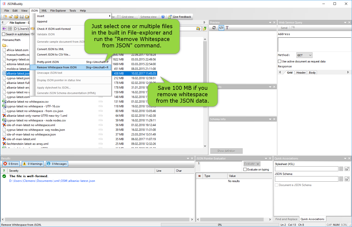 Large JSON Data JSON Buddy Blog