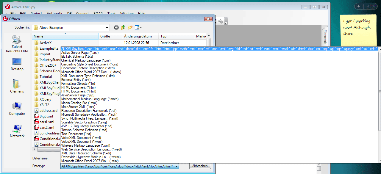 how to open big xml file